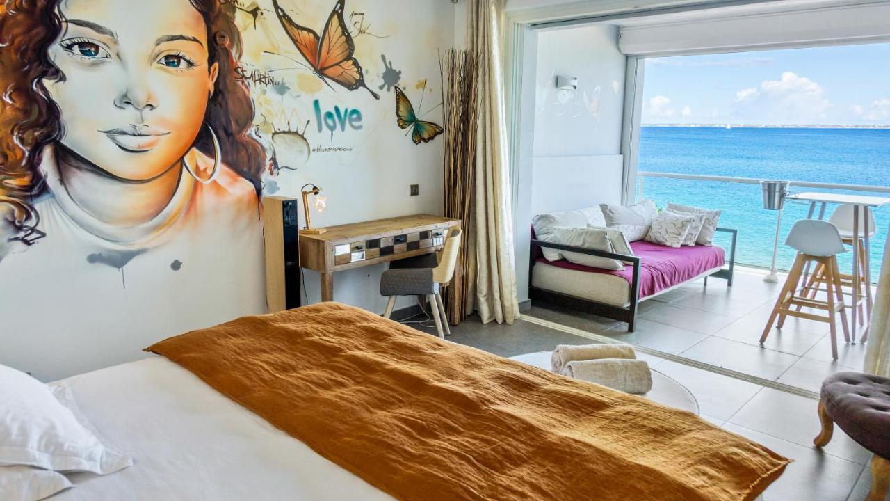 Official Page "Residence Bleu Marine" - Sea View Apartments & Studios - Saint-Martin French Side Grand Case Dış mekan fotoğraf