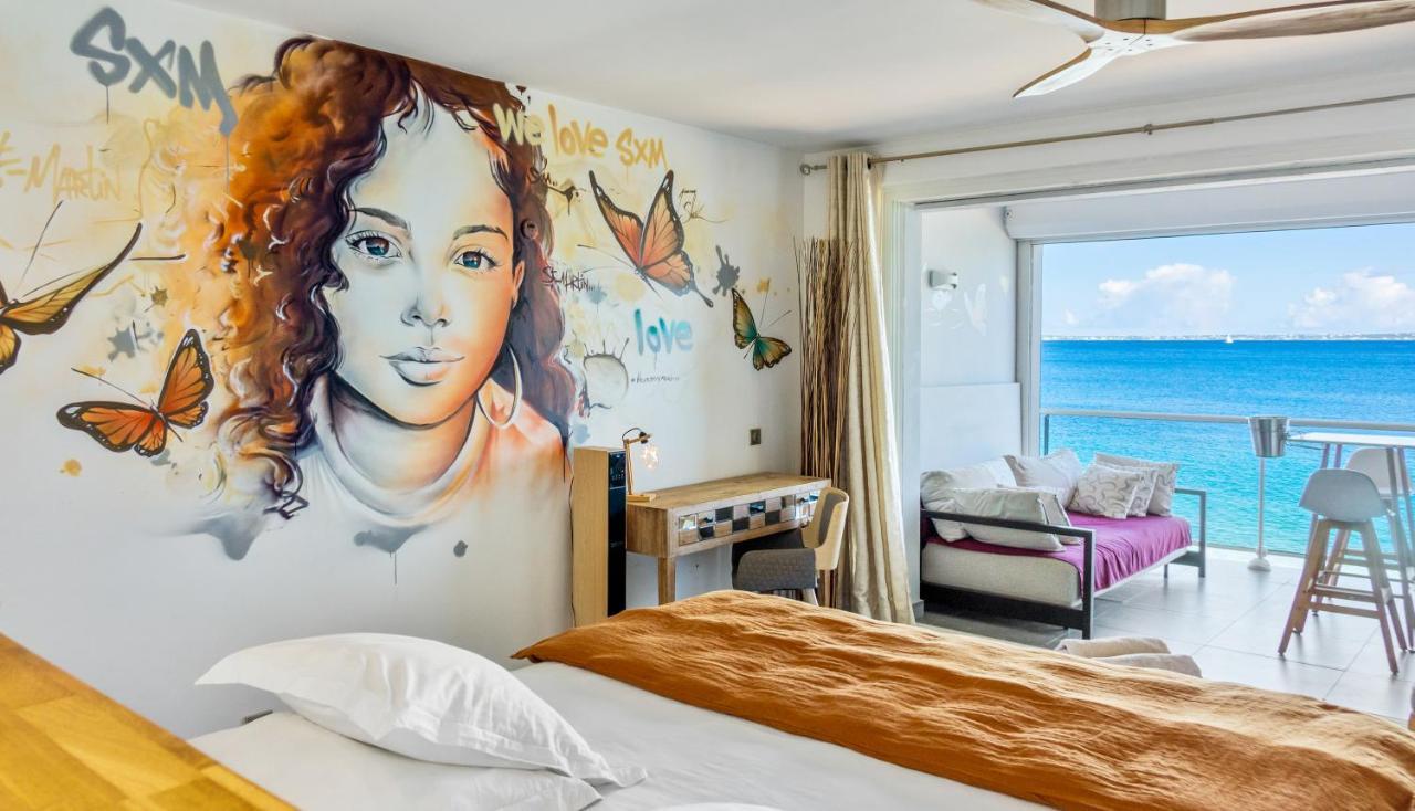 Official Page "Residence Bleu Marine" - Sea View Apartments & Studios - Saint-Martin French Side Grand Case Dış mekan fotoğraf