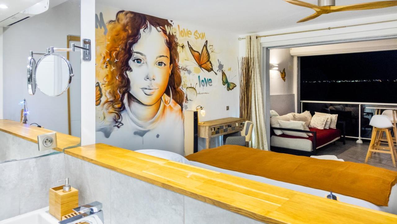 Official Page "Residence Bleu Marine" - Sea View Apartments & Studios - Saint-Martin French Side Grand Case Dış mekan fotoğraf