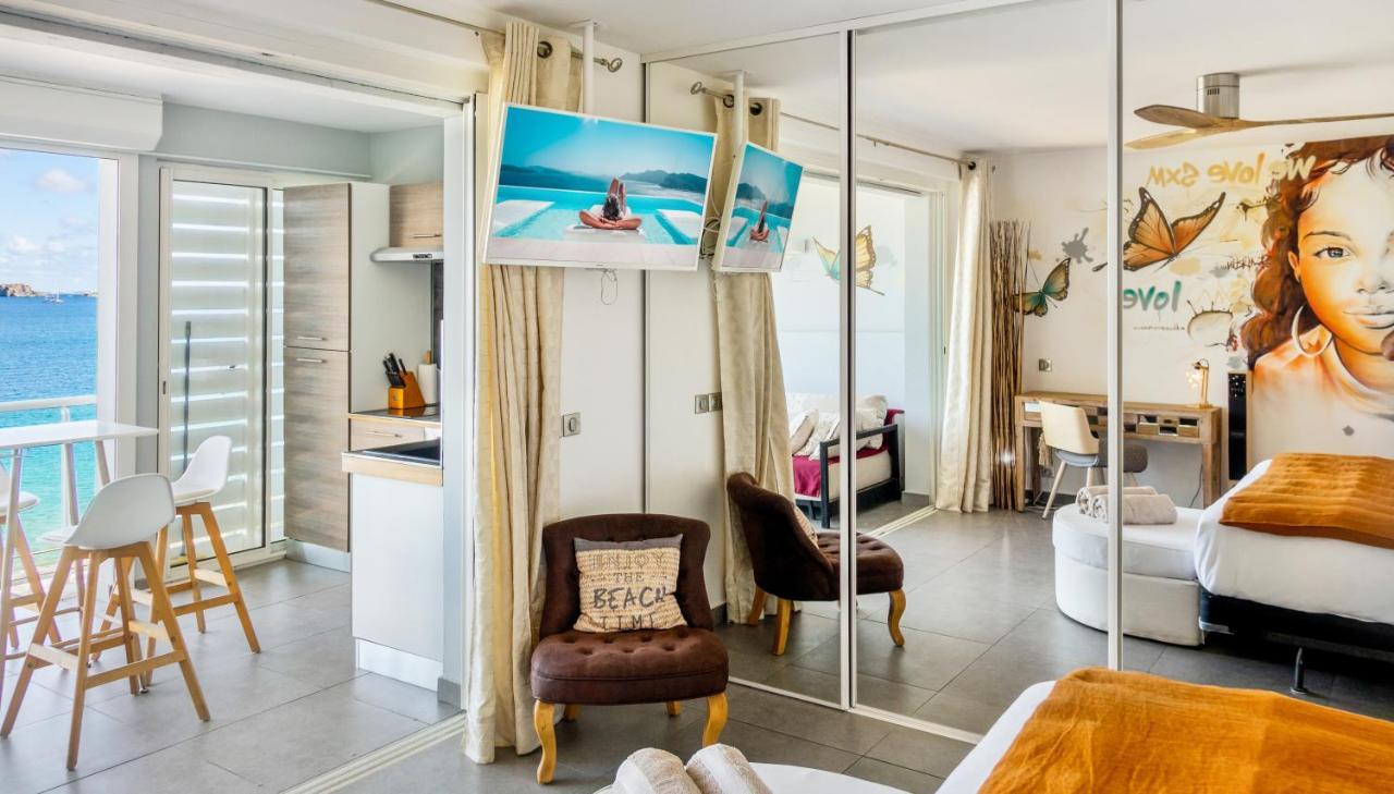 Official Page "Residence Bleu Marine" - Sea View Apartments & Studios - Saint-Martin French Side Grand Case Dış mekan fotoğraf