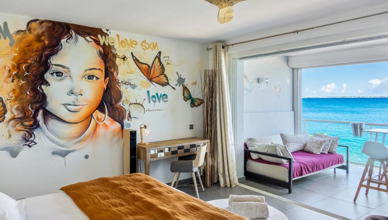 Official Page "Residence Bleu Marine" - Sea View Apartments & Studios - Saint-Martin French Side Grand Case Dış mekan fotoğraf