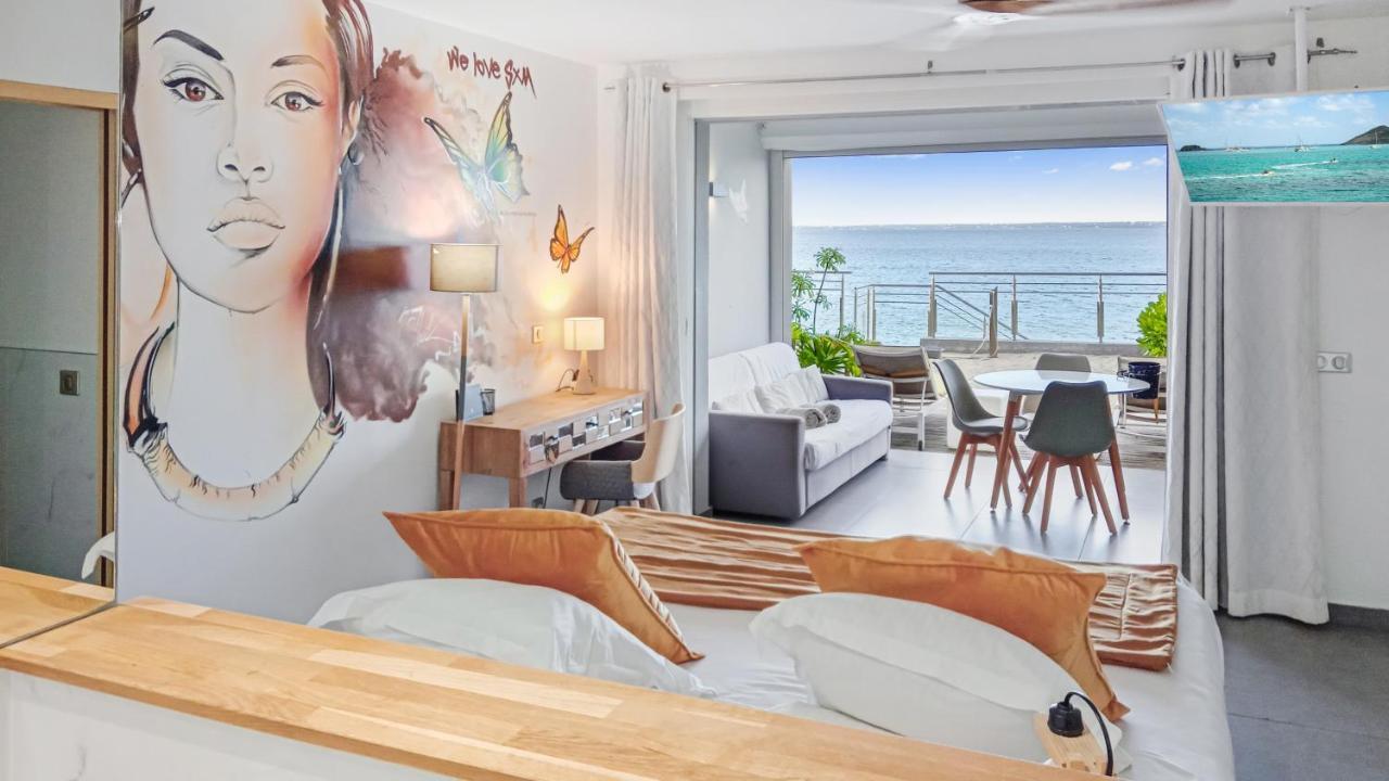Official Page "Residence Bleu Marine" - Sea View Apartments & Studios - Saint-Martin French Side Grand Case Dış mekan fotoğraf