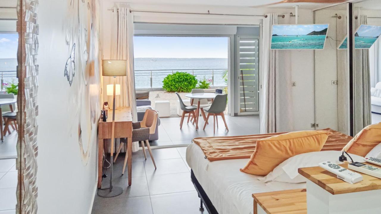 Official Page "Residence Bleu Marine" - Sea View Apartments & Studios - Saint-Martin French Side Grand Case Oda fotoğraf