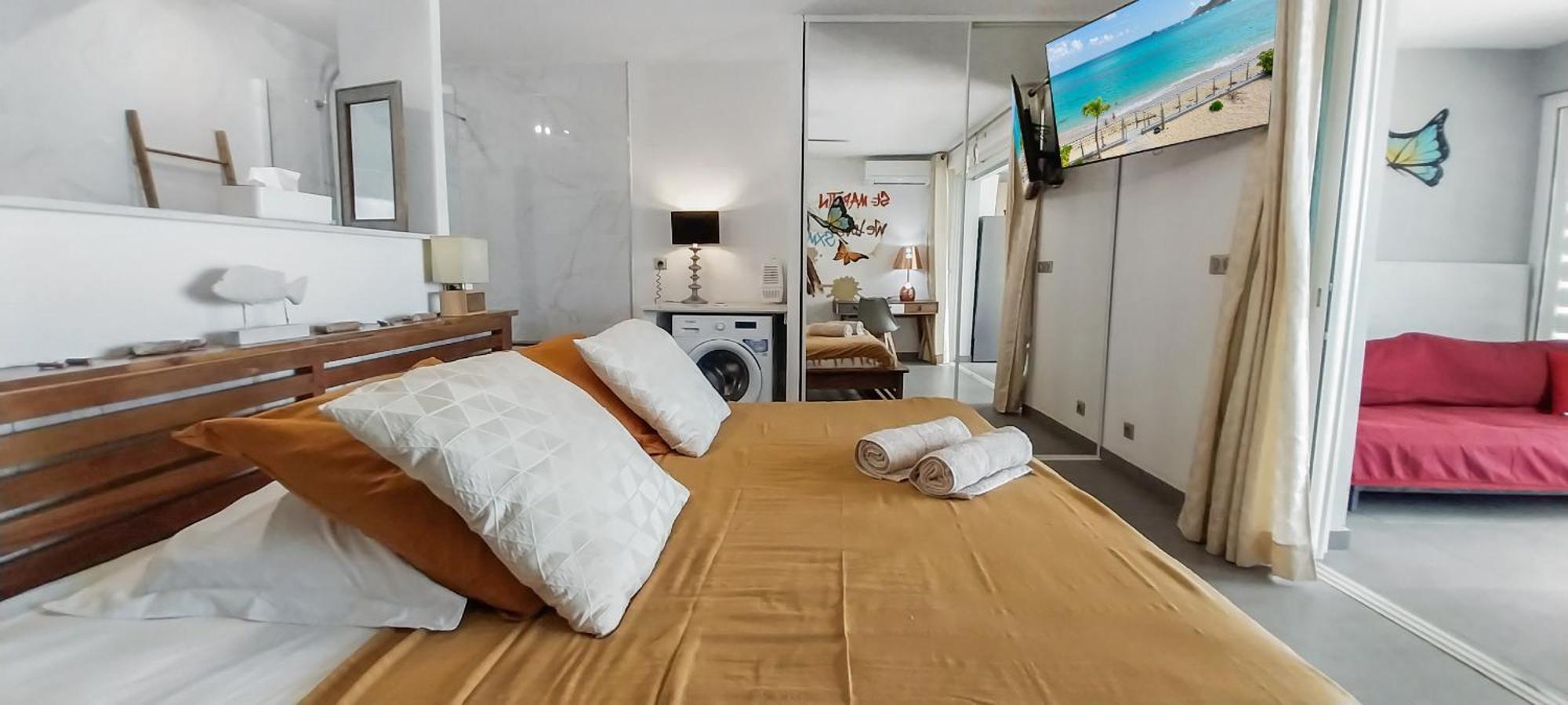 Official Page "Residence Bleu Marine" - Sea View Apartments & Studios - Saint-Martin French Side Grand Case Dış mekan fotoğraf