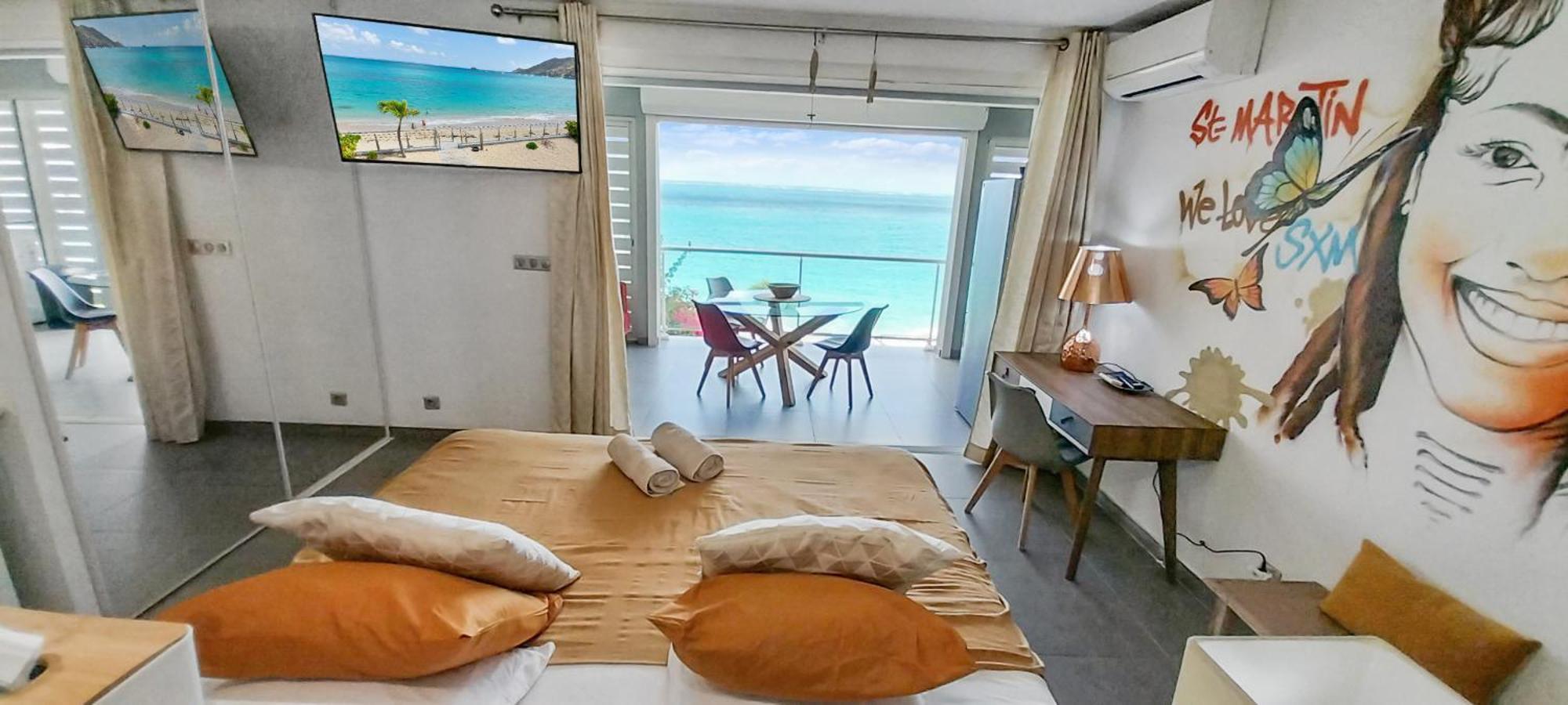 Official Page "Residence Bleu Marine" - Sea View Apartments & Studios - Saint-Martin French Side Grand Case Dış mekan fotoğraf