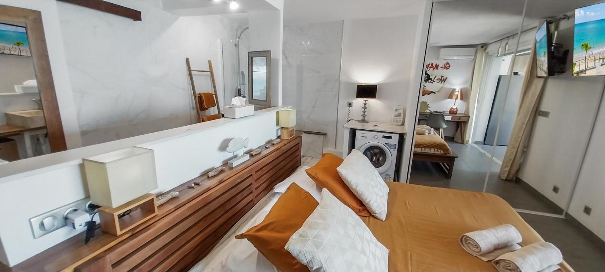 Official Page "Residence Bleu Marine" - Sea View Apartments & Studios - Saint-Martin French Side Grand Case Oda fotoğraf