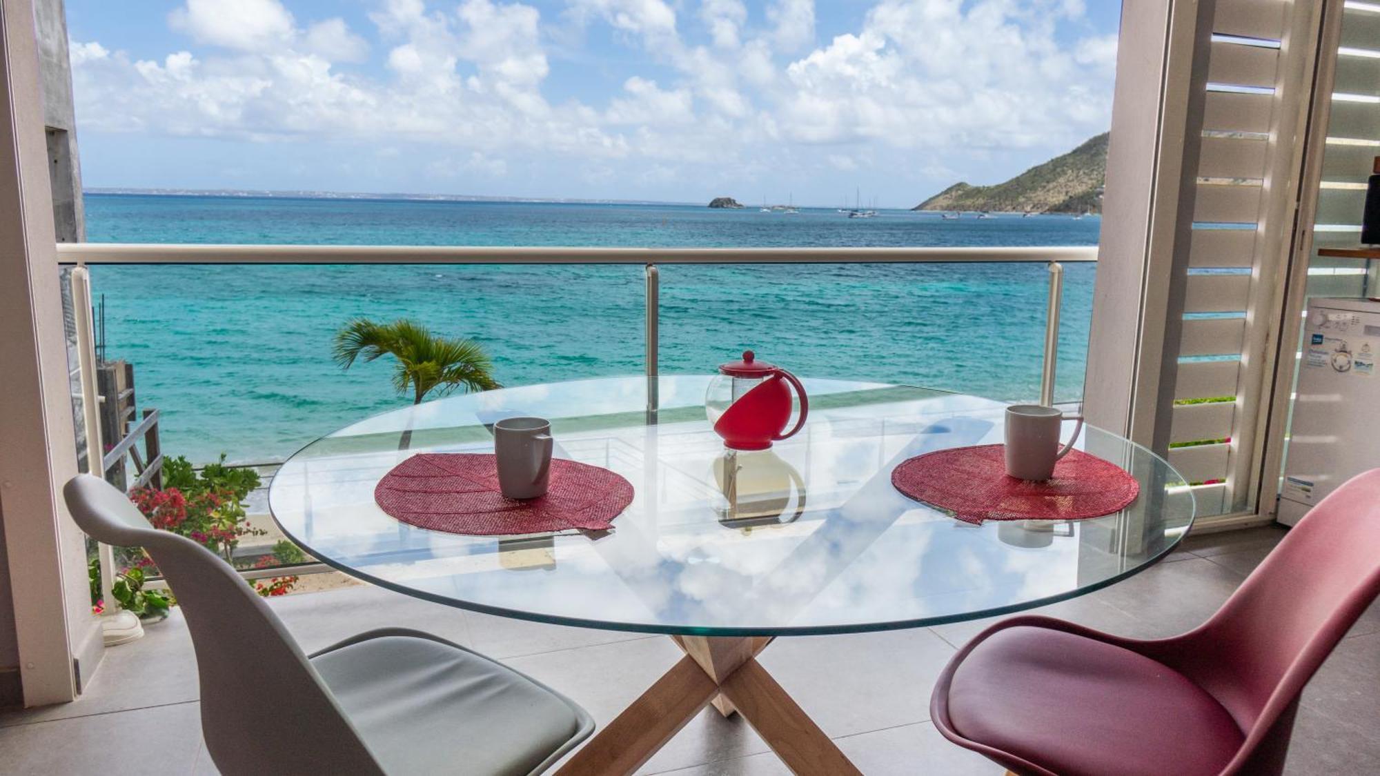 Official Page "Residence Bleu Marine" - Sea View Apartments & Studios - Saint-Martin French Side Grand Case Oda fotoğraf
